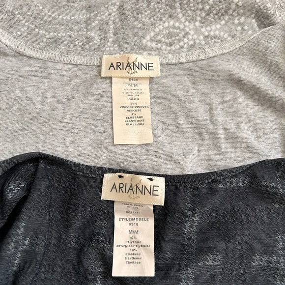 ARIANNE Women Tank Tops, Lace, Size Medium, Set of 2 - Picture 4 of 4